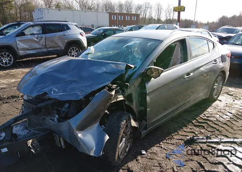 2019 Hyundai Elantra Sel z USA, uszkodzony, nr VIN 5NPD84LFXKH479048